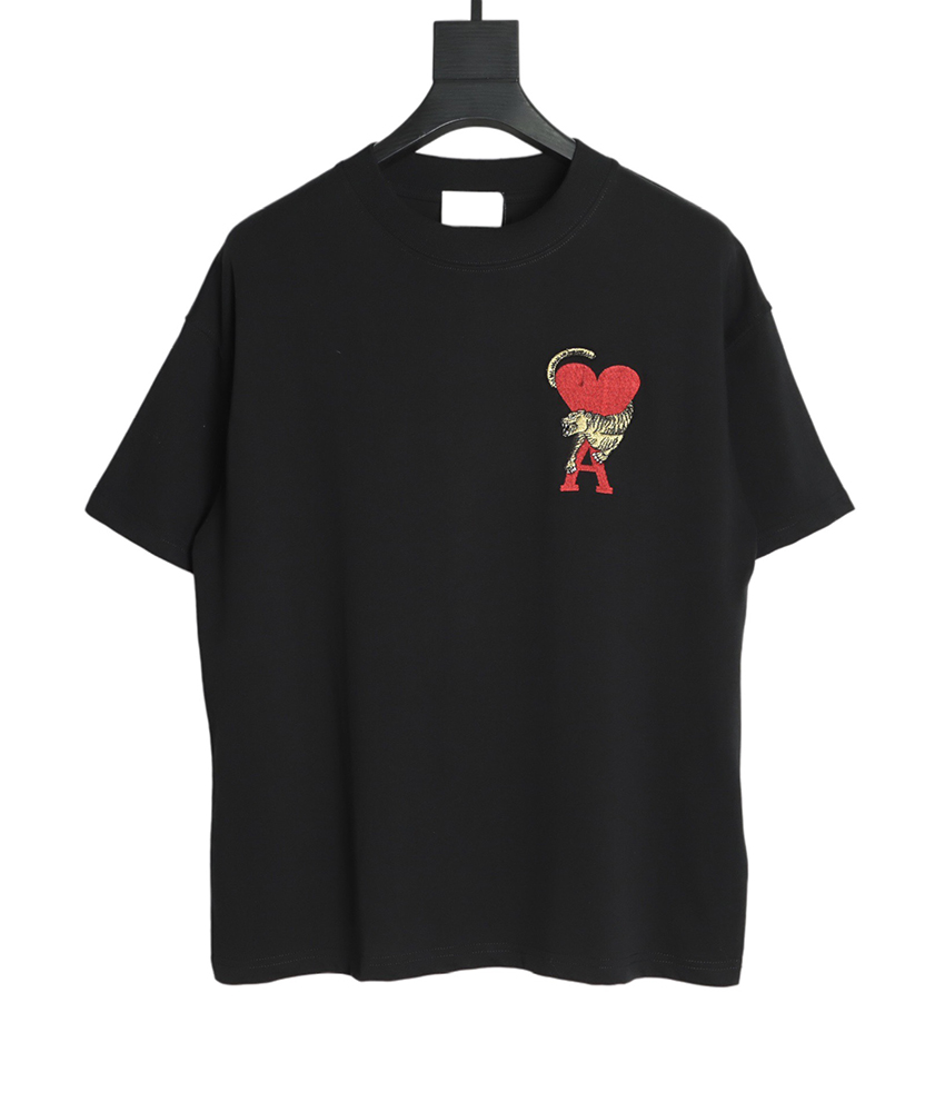 AMI PARIS 22SS Year of the Tiger limited love T-Shirt