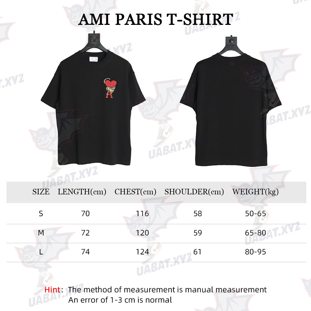 AMI PARIS 22SS Year of the Tiger limited love T-Shirt
