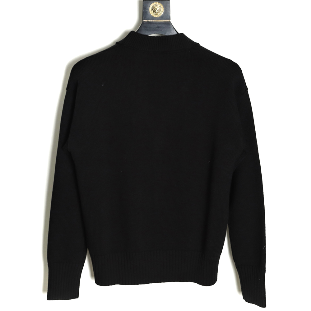 AMI PARIS 21FW Heart Embroidered Sweater Cardigan TSK1