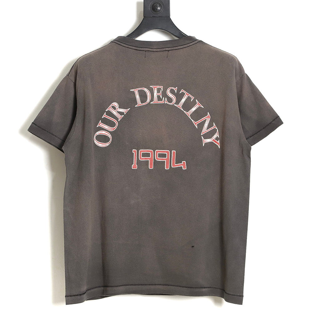 AMIRI X SAINT MICHAEL joint color saint washed old T-Shirt