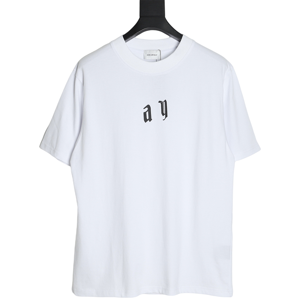 Askyurself basic ay print T-Shirt