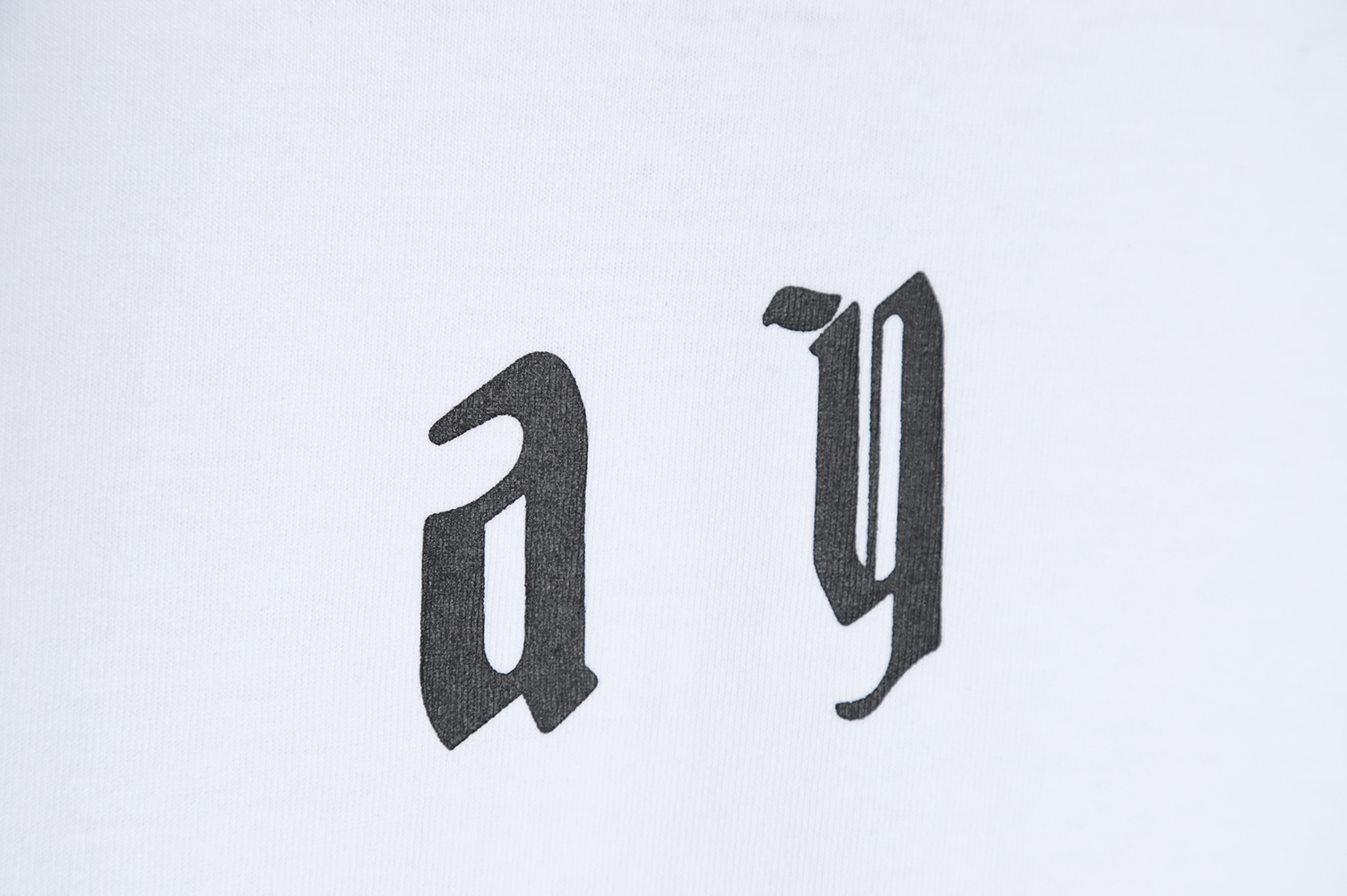 Askyurself basic ay print T-Shirt