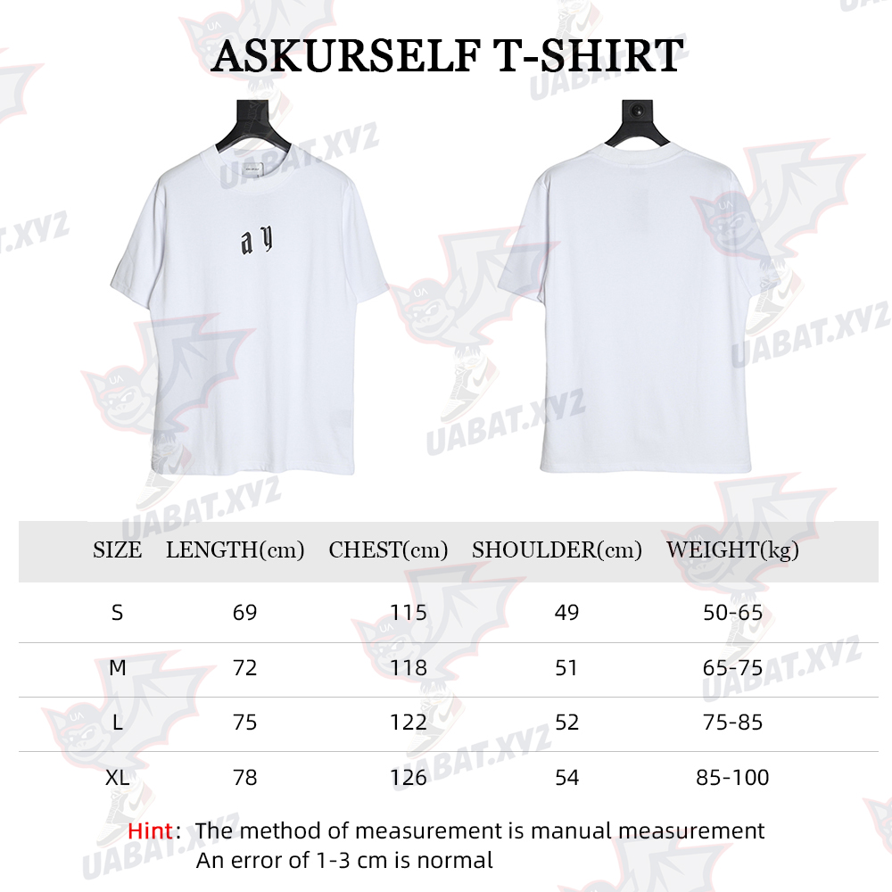 Askyurself basic ay print T-Shirt