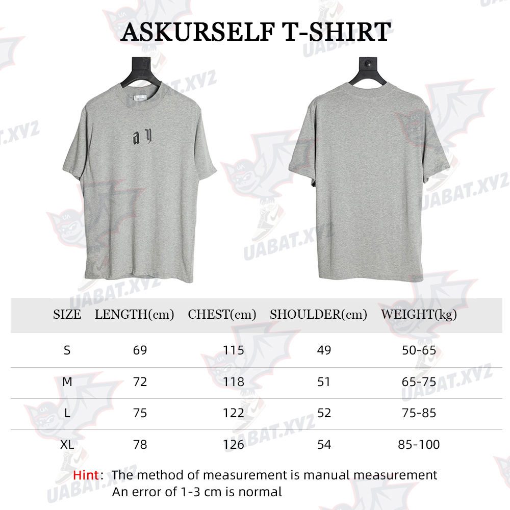 Askyurself basic ay print T-Shirt TSK2