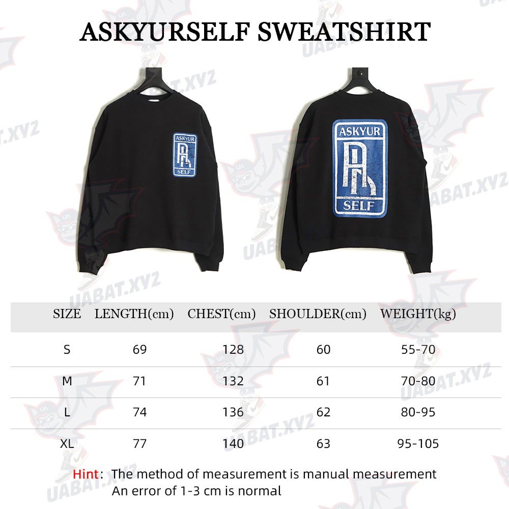 Askyurself 10th Anniversary Limited Crew Neck Sweatshirt