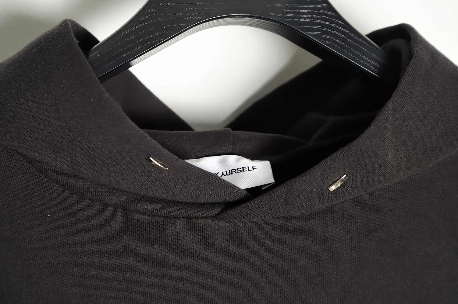 Askyurself 21FW AYS Embroidered Letter Hoodie