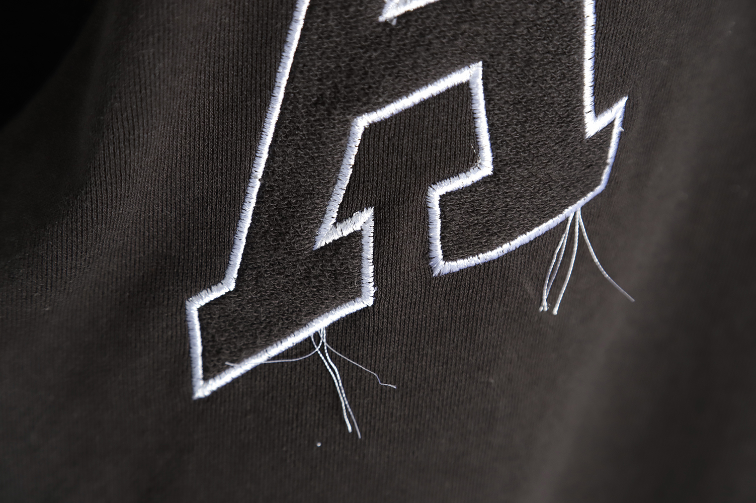 Askyurself 21FW AYS Embroidered Letter Hoodie