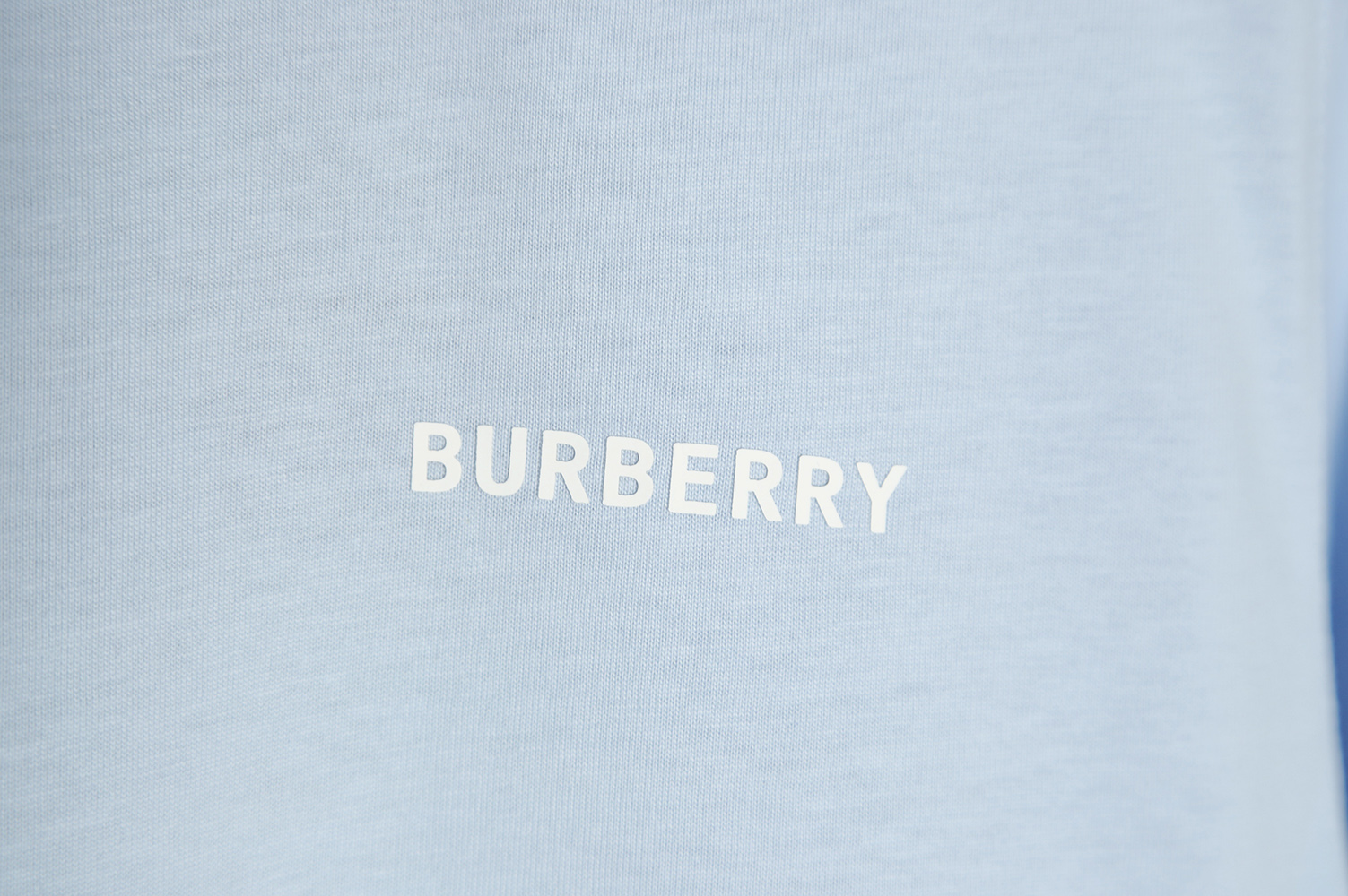 Burberry 22SS chest slogan behind the crayon graffiti T-Shirt