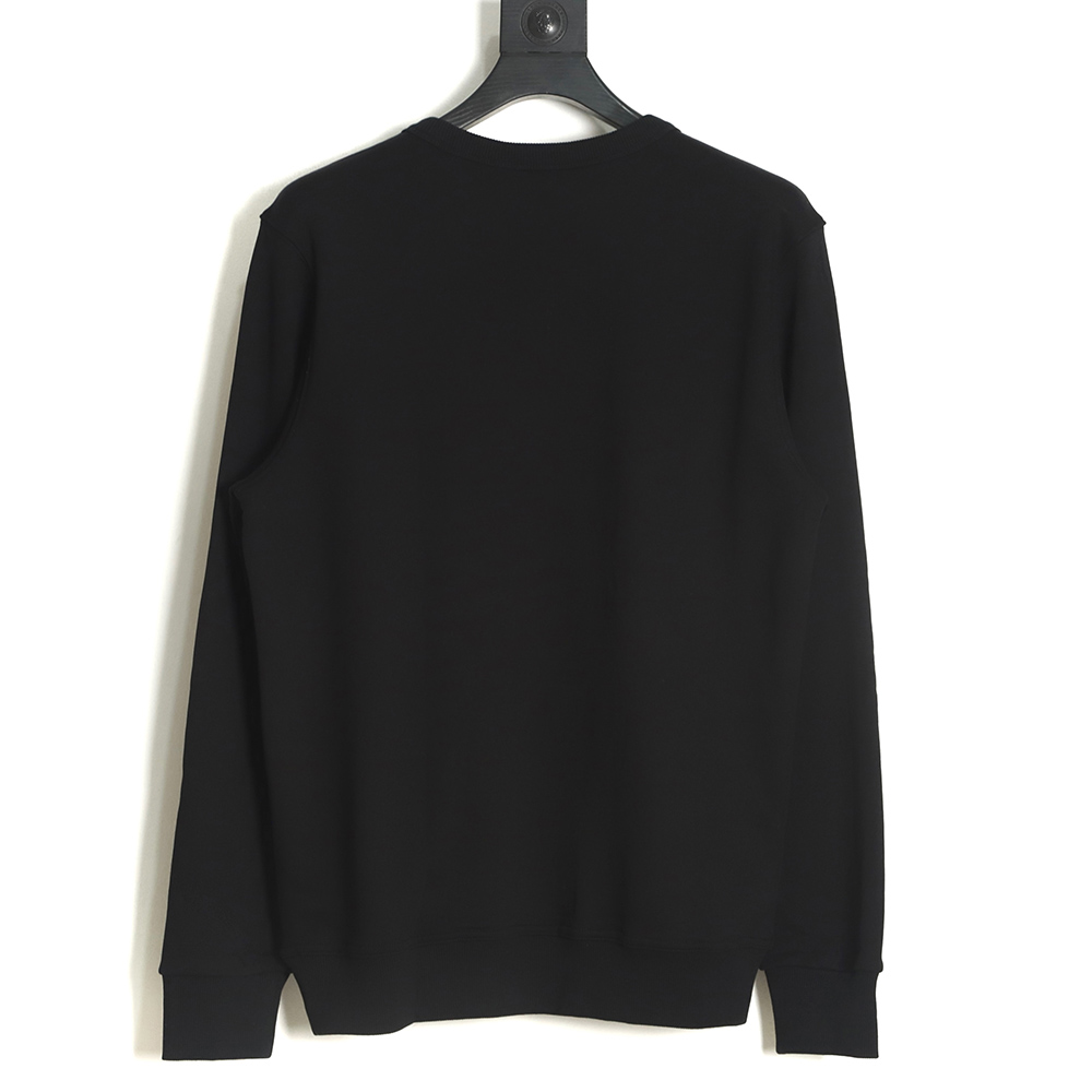 Burberry 22FW Oak Leaf Olive Branch Badge Embroidered Crewneck Sweatshirt TSK1