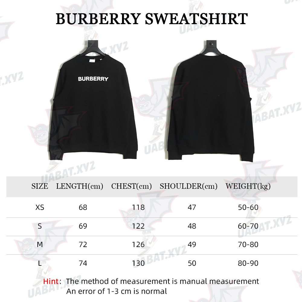 Burberry classic foam print crewneck sweatshirt