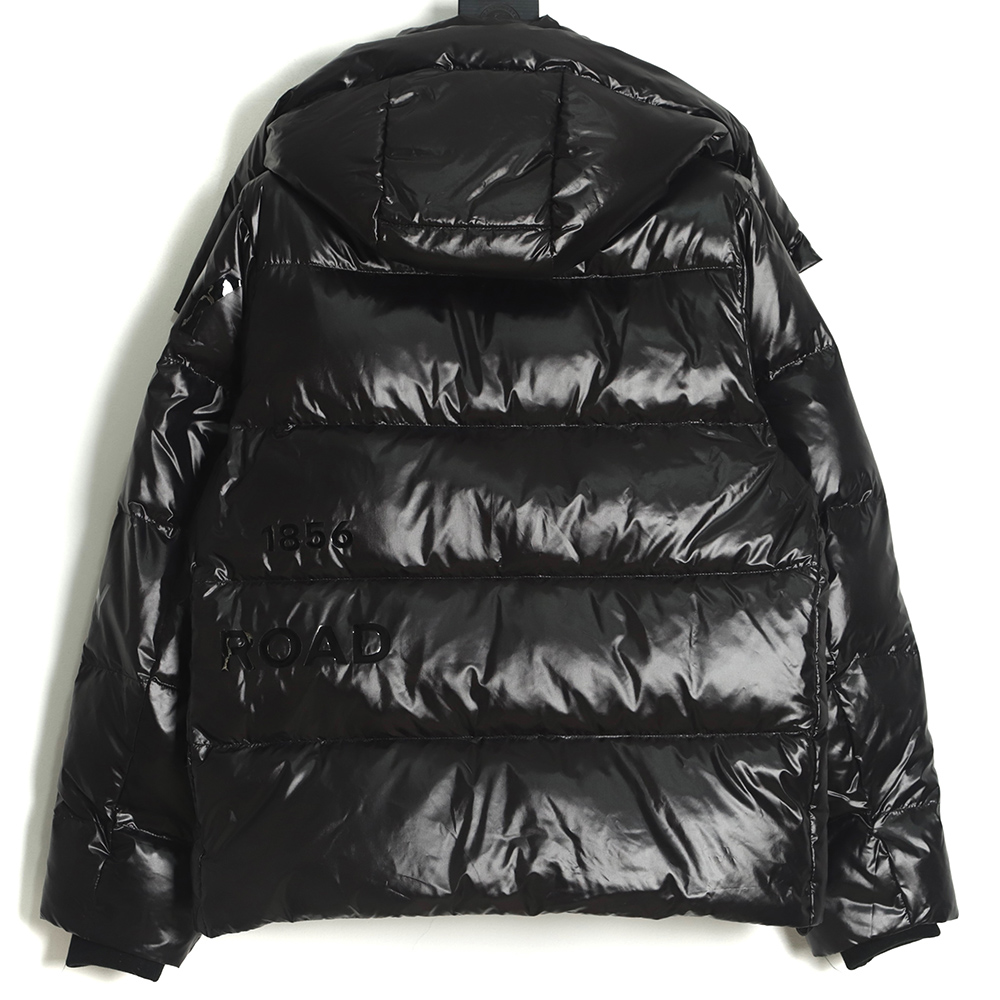 BURBERRY 22FW Horseferry London thick glue print detachable hooded down jacket