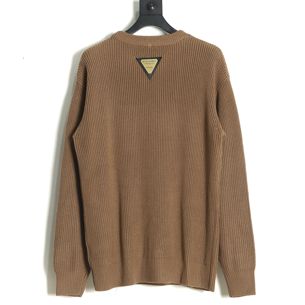 Bottega Veneta 22FW Back Logo Crew Neck Sweater