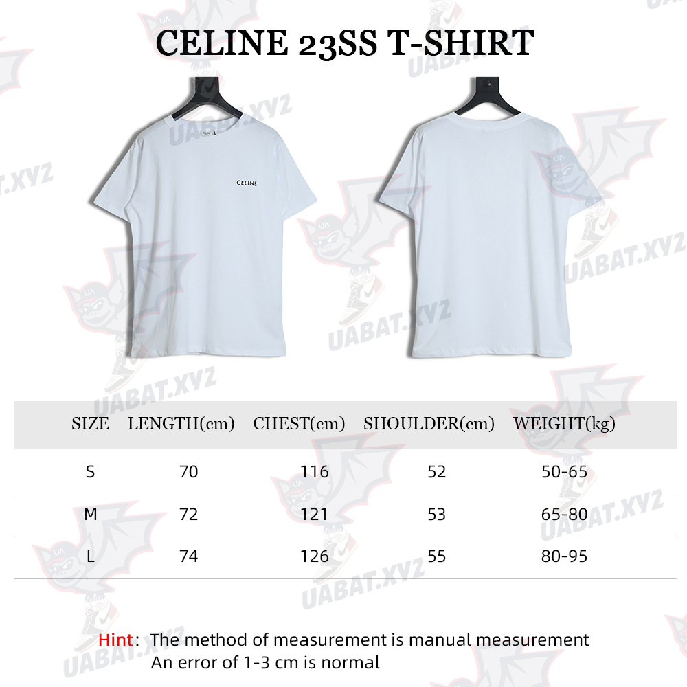 Celine 23SS small letter logo T-shirt