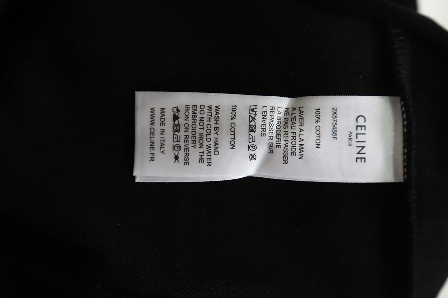 Celine 22FW Gradient Alphabet Crewneck Sweatshirt TSK2