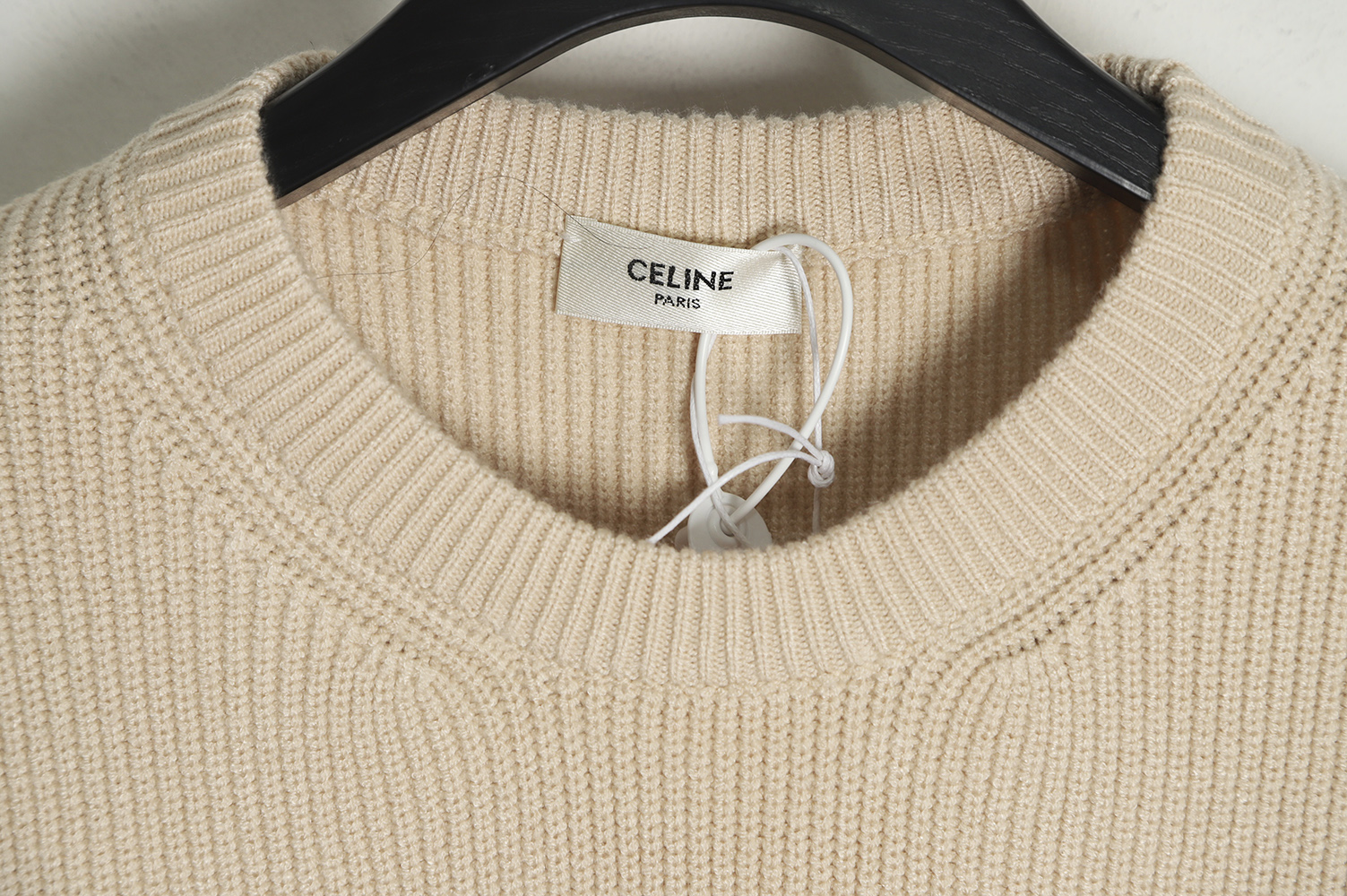 Celine monogram embroidered logo sweater