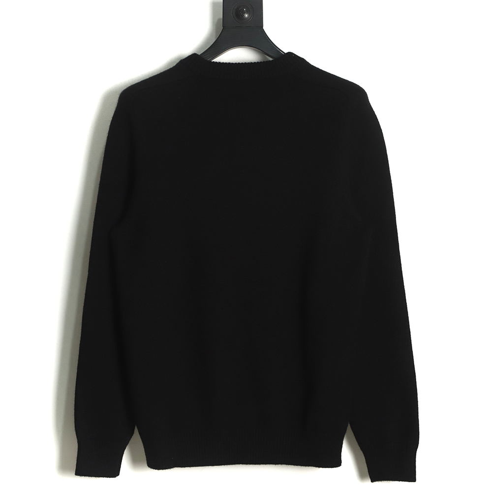 Celine 22FW Arc de Triomphe Embroidered Crew Neck Sweater