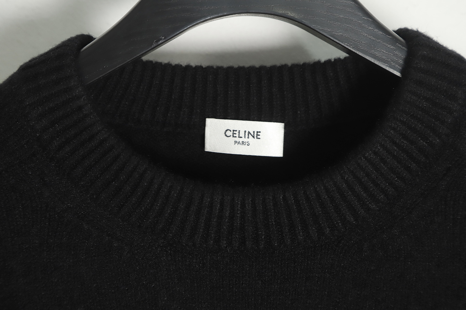 Celine 22FW Arc de Triomphe Embroidered Crew Neck Sweater