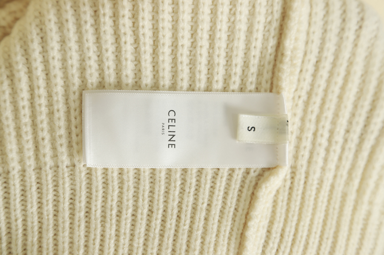 Celine 22FW Studded Alphabet Crew Neck Sweater