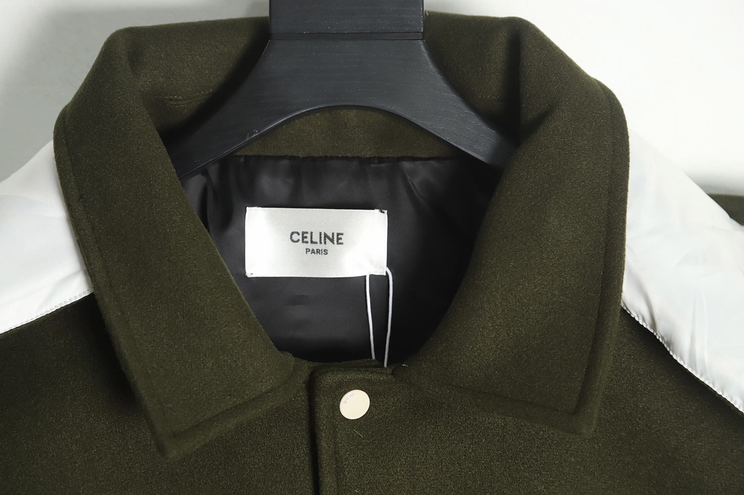 Celine Hooded Baseball Jacket