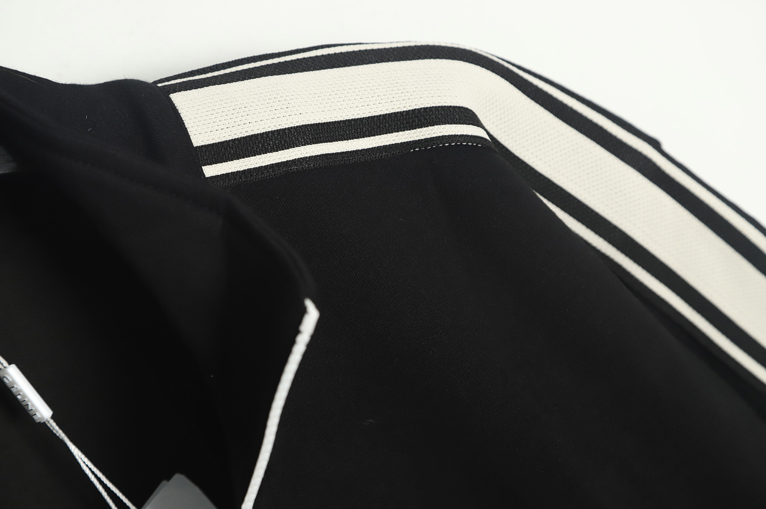 Celine side webbing patchwork jacket