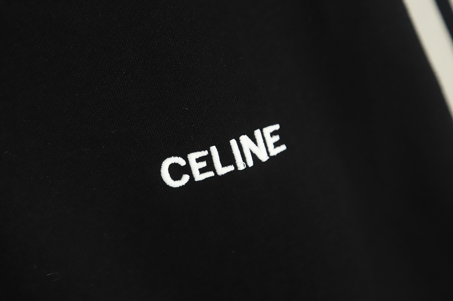 Celine side webbing patchwork jacket