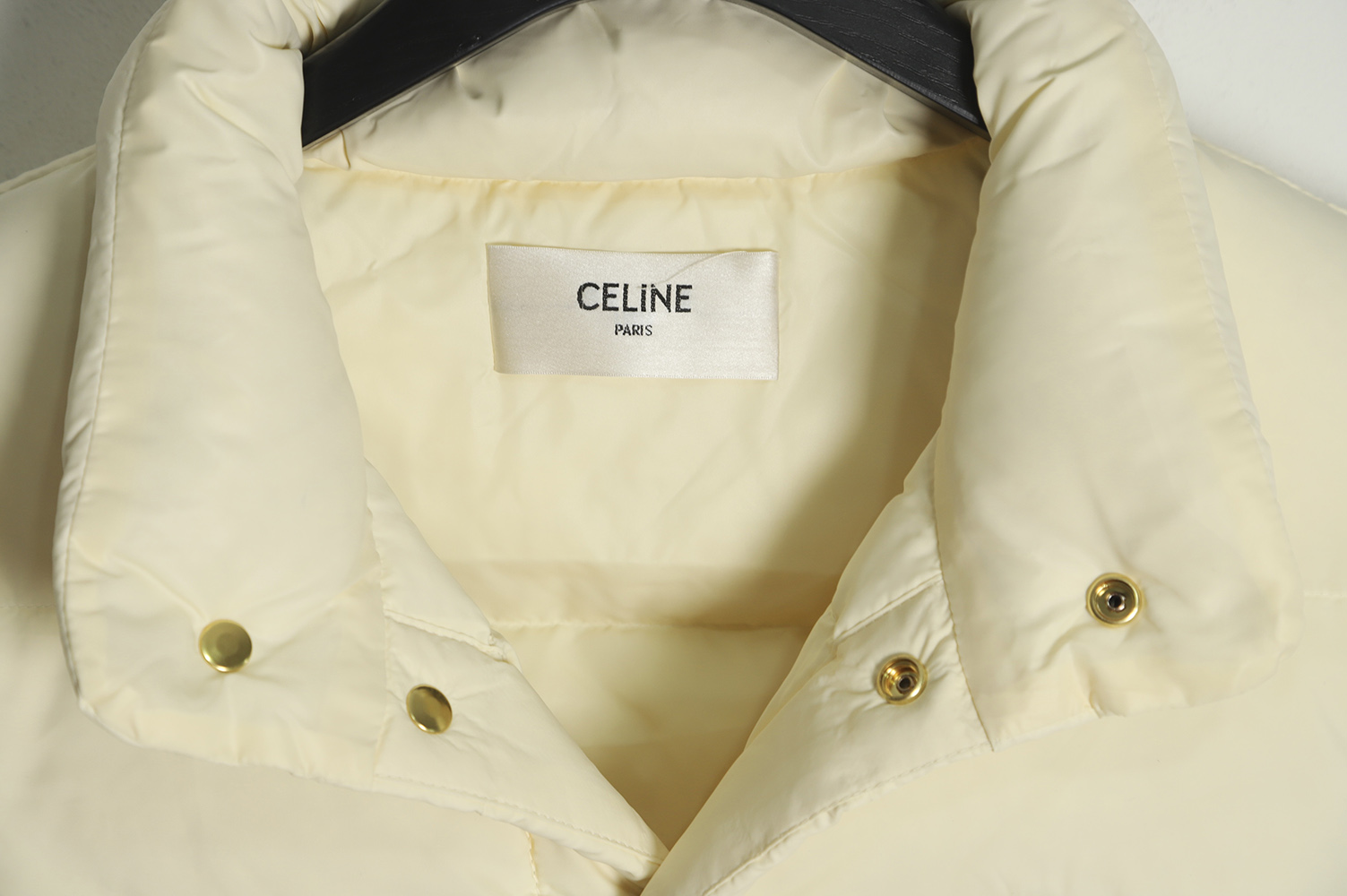 Celine Stand Collar Down Vest