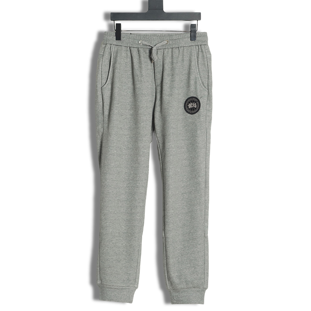 canada goose 22Fw logo fleece trousers