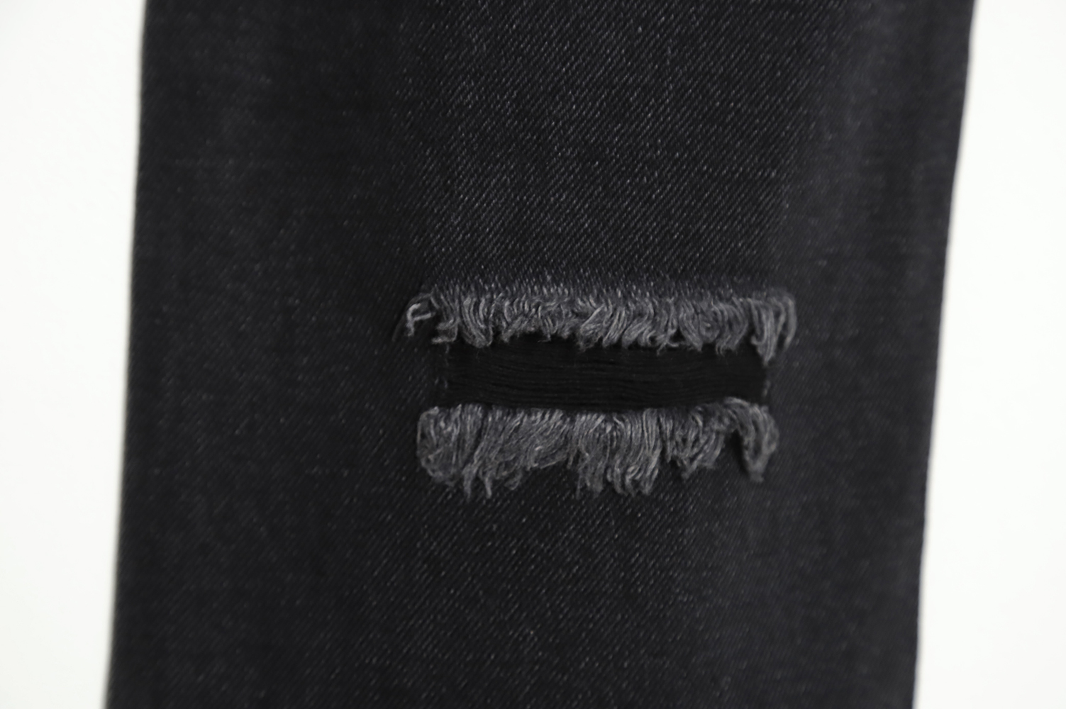 Chrome Hearts Classic Leather Label Cross Denim Trousers TSK3