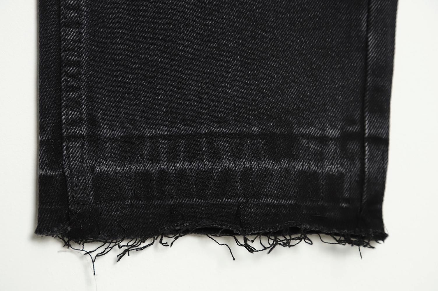Chrome Hearts Classic Leather Label Cross Denim Trousers TSK3
