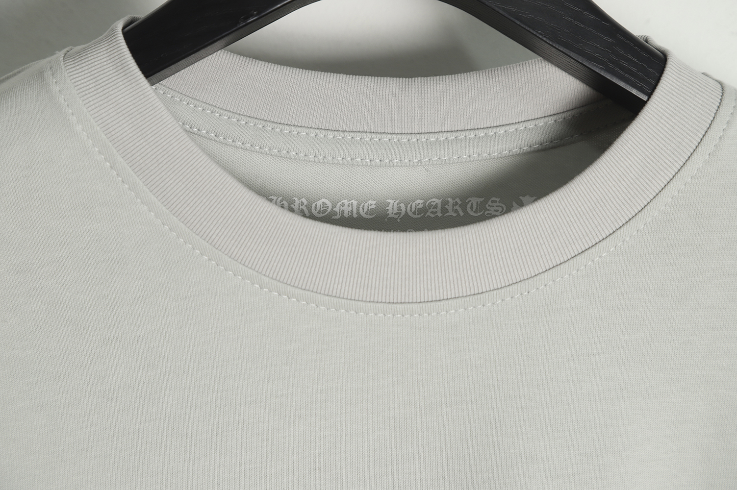 Chrome Hearts Back Full-Printed Horseshoe Long Sleeve T-Shirt