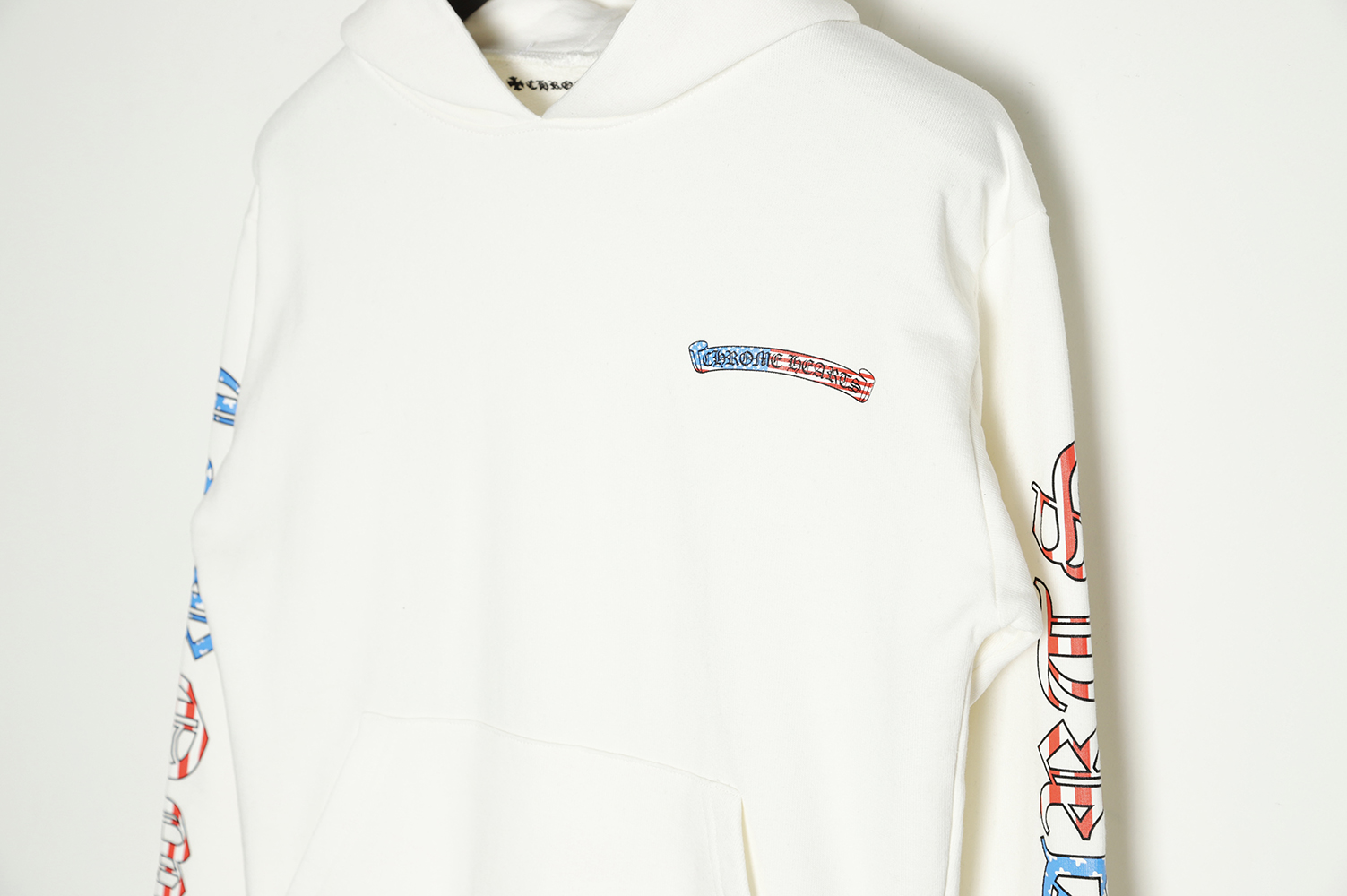 Chrome Hearts 21 New Scroll Flag Hoodie