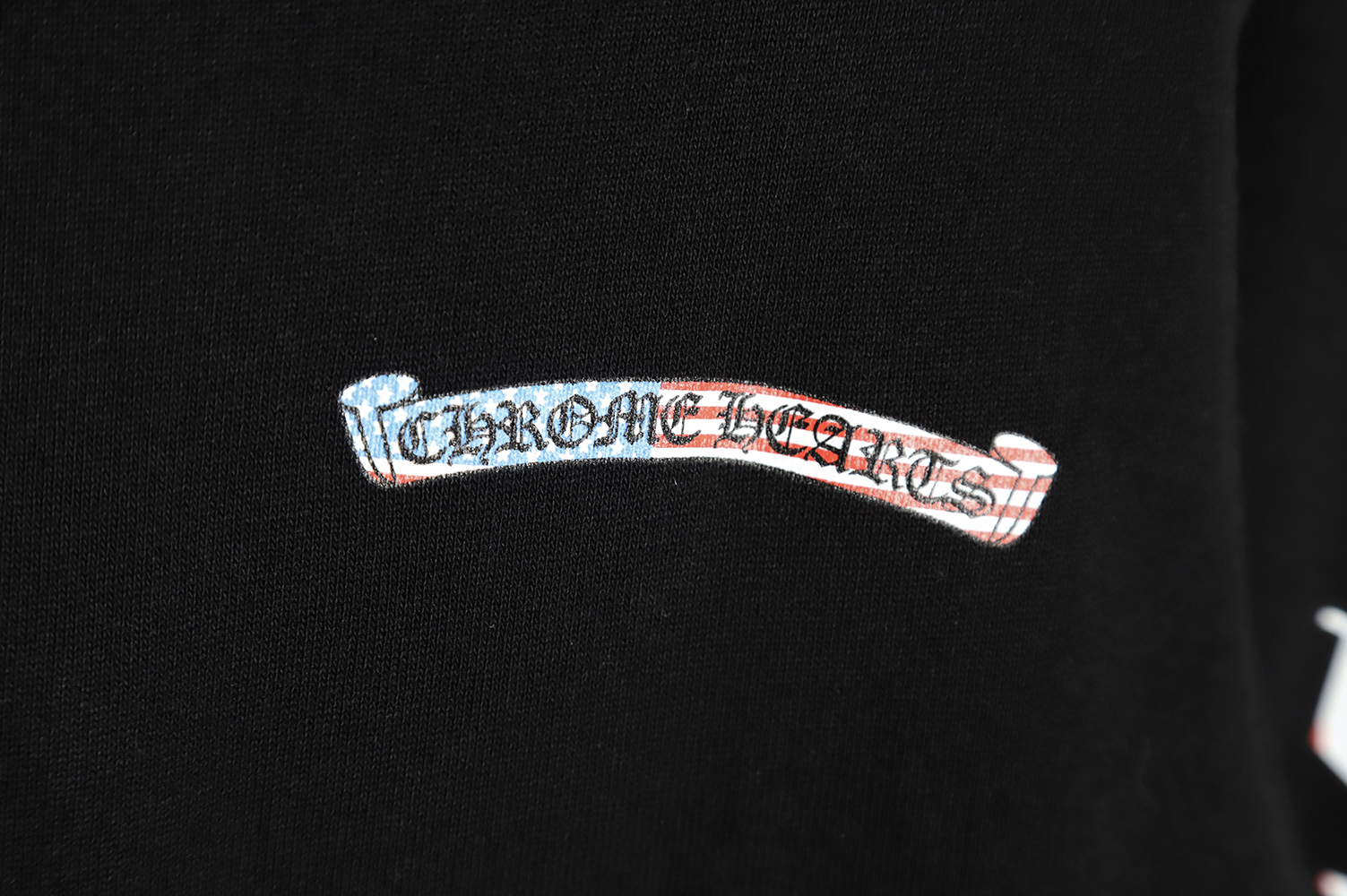 Chrome Hearts 21 New Scroll Flag Hoodie TSK1