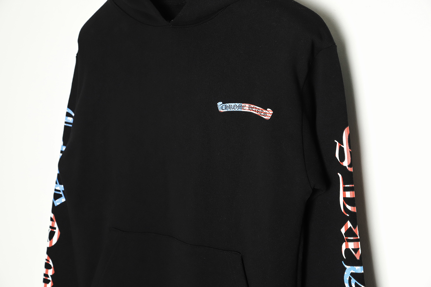 Chrome Hearts 21 New Scroll Flag Hoodie TSK1