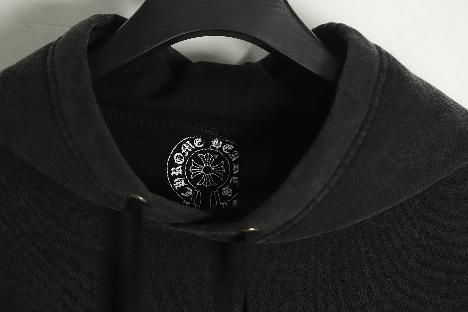 chrome hearts sword shadow print hoodie