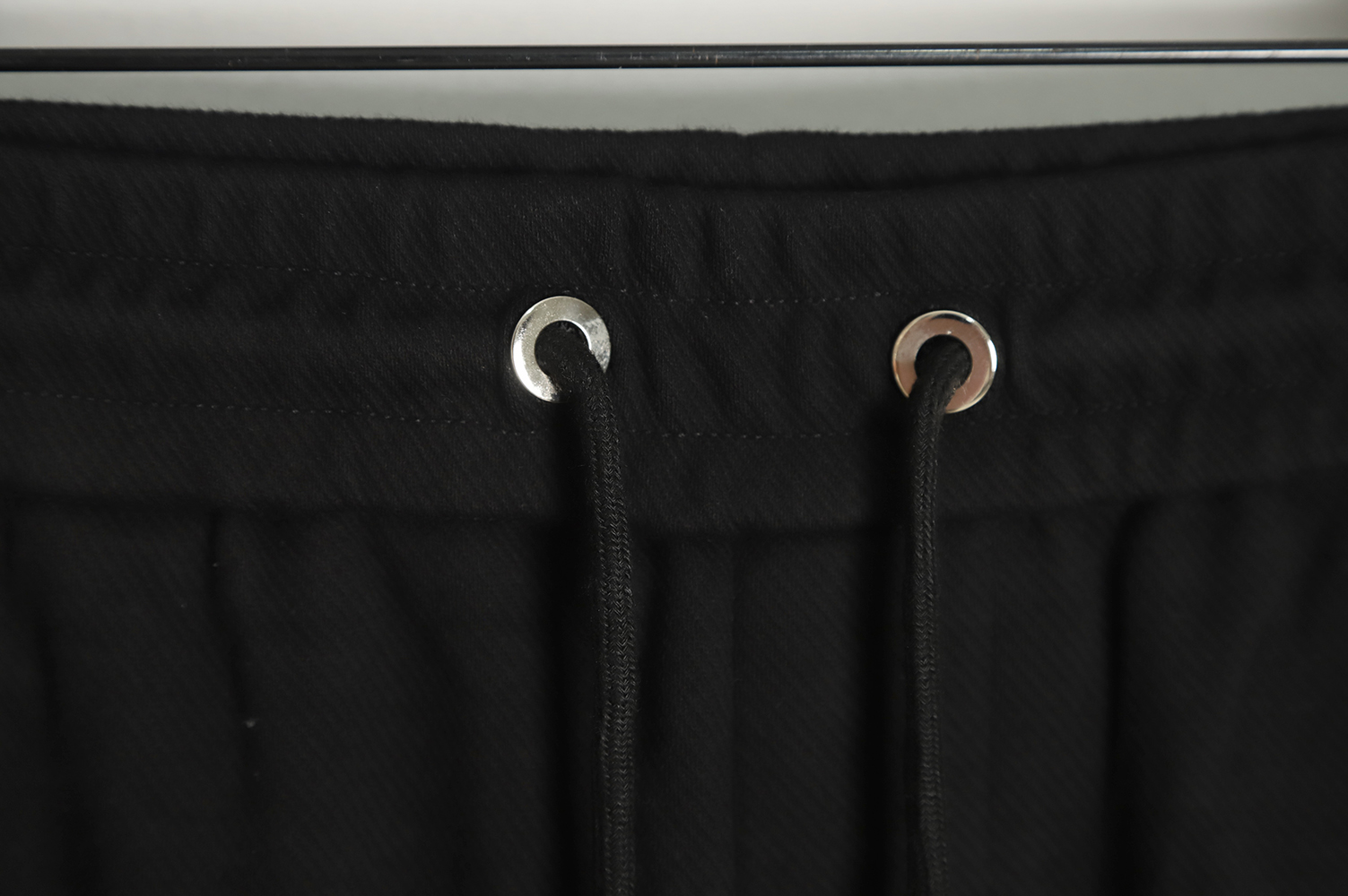FENDI 22FW FF embroidery color block trousers