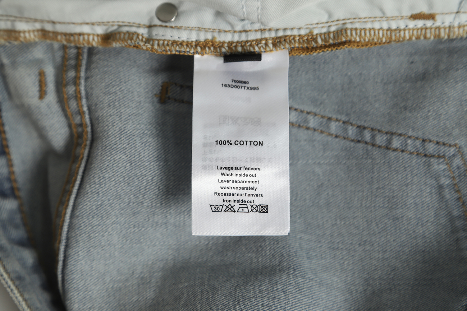 Fendi 22FW Monster Eyes Jeans