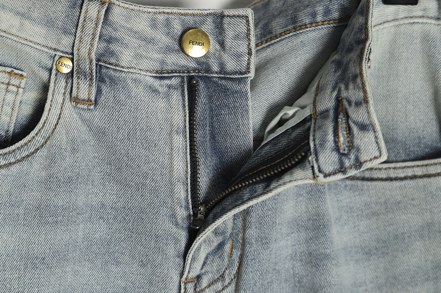 Fendi 22FW Monster Eyes Jeans