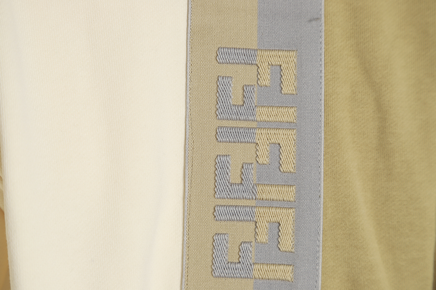 FENDI 22FW FF webbing logo trousers