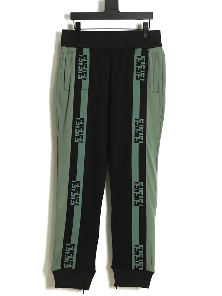 FENDI 22FW FF webbing logo trousers TSK1