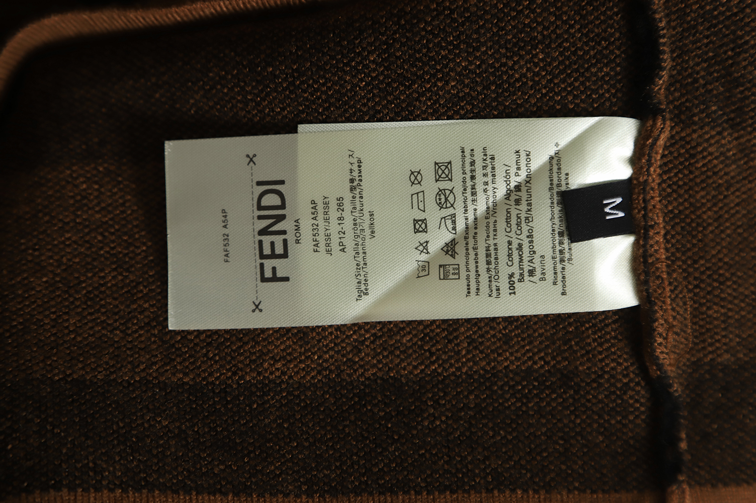 Fendi 22Fw double F jacquard full printed sweater cardigan