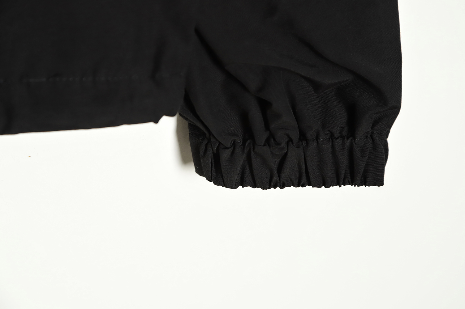 FEAR OF GOD double line essentials half zipper jacket coat Black