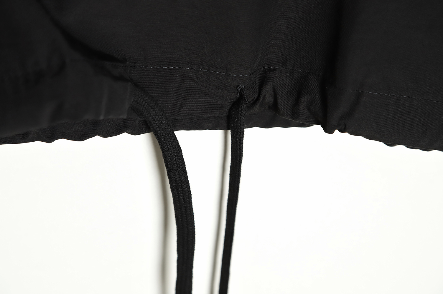 FEAR OF GOD double line essentials half zipper jacket coat Black