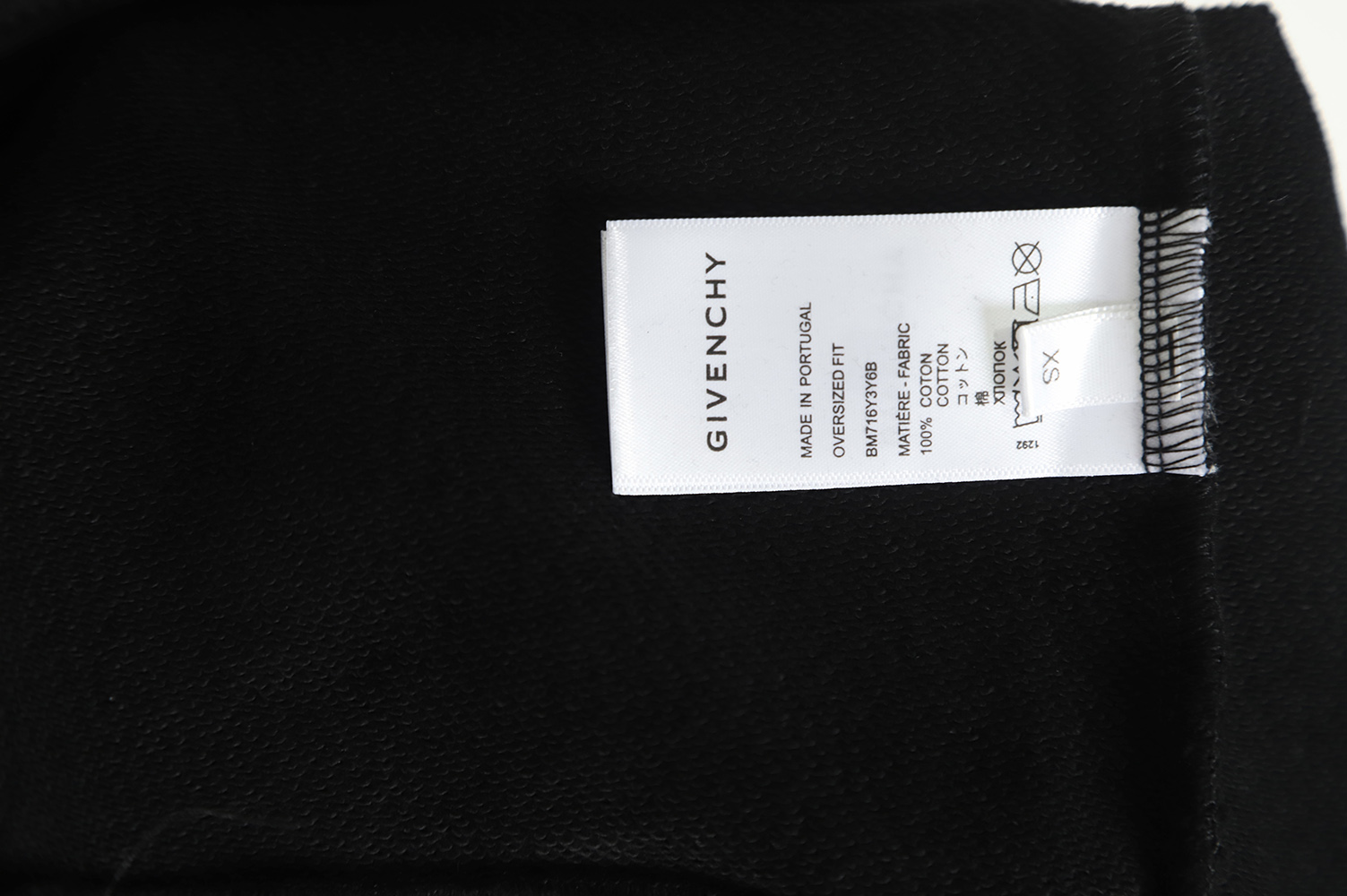 Givenchy 22SS Patch Letter Embroidered Hoodie Hoodie
