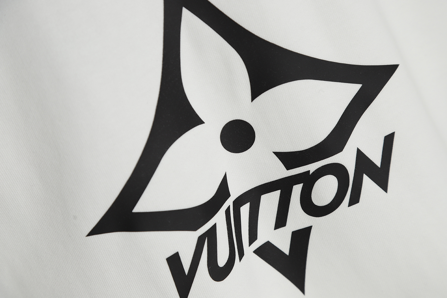 Louis Vuitton Star Print Cotton Pullover Sweatshirt