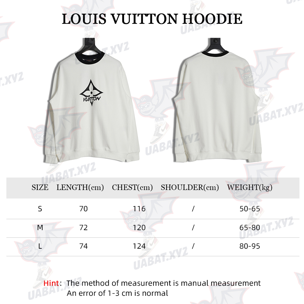 Louis Vuitton Star Print Cotton Pullover Sweatshirt