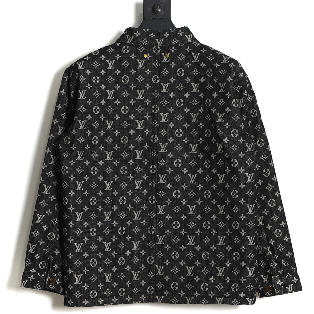 Louis Vuitton presbyopic denim long-sleeved jacket TSK2,Louis Vuitton