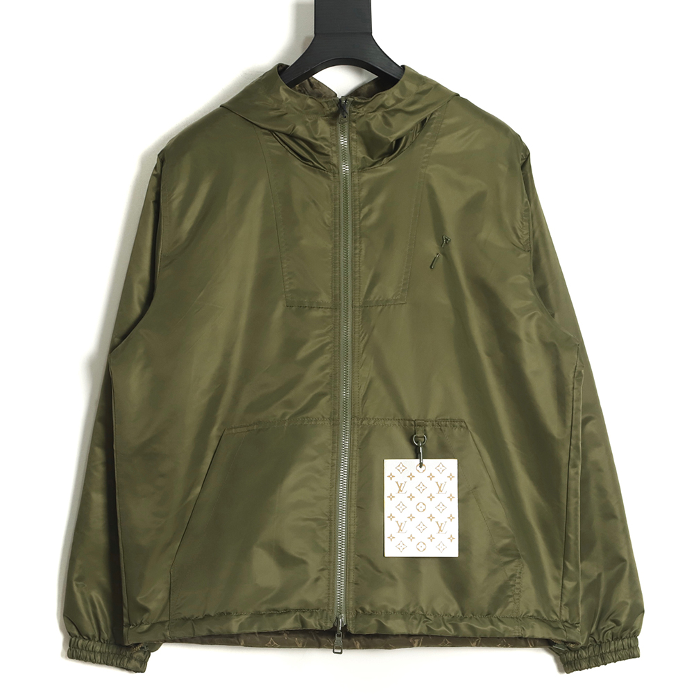 Louis Vuitton 21SS dark pattern jacquard double-sided jacket TSK1