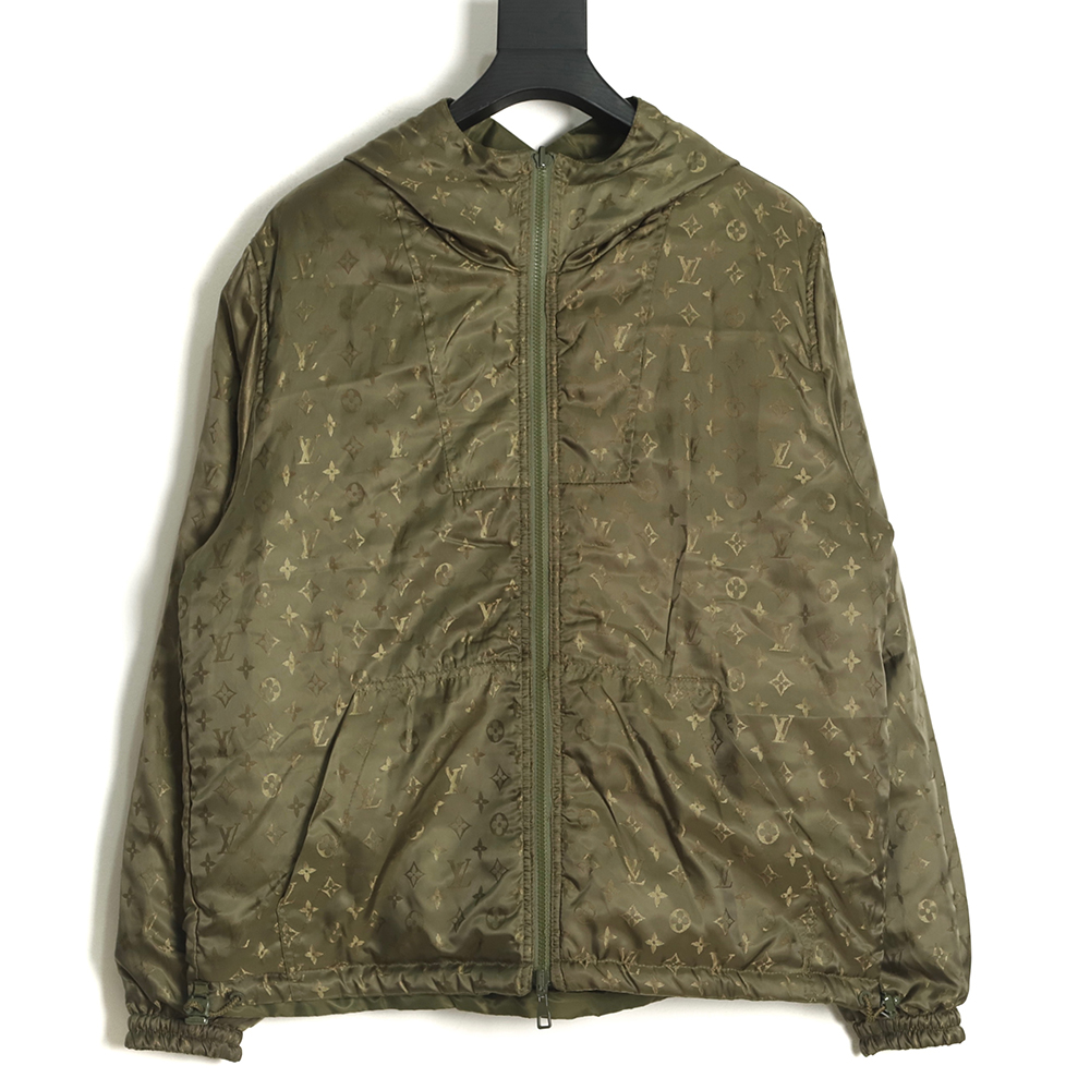 Louis Vuitton 21SS dark pattern jacquard double-sided jacket TSK1