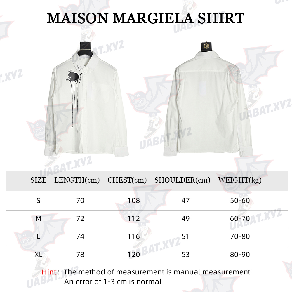 MAISON MARGIELA 04FW First Year Inkjet Shirt