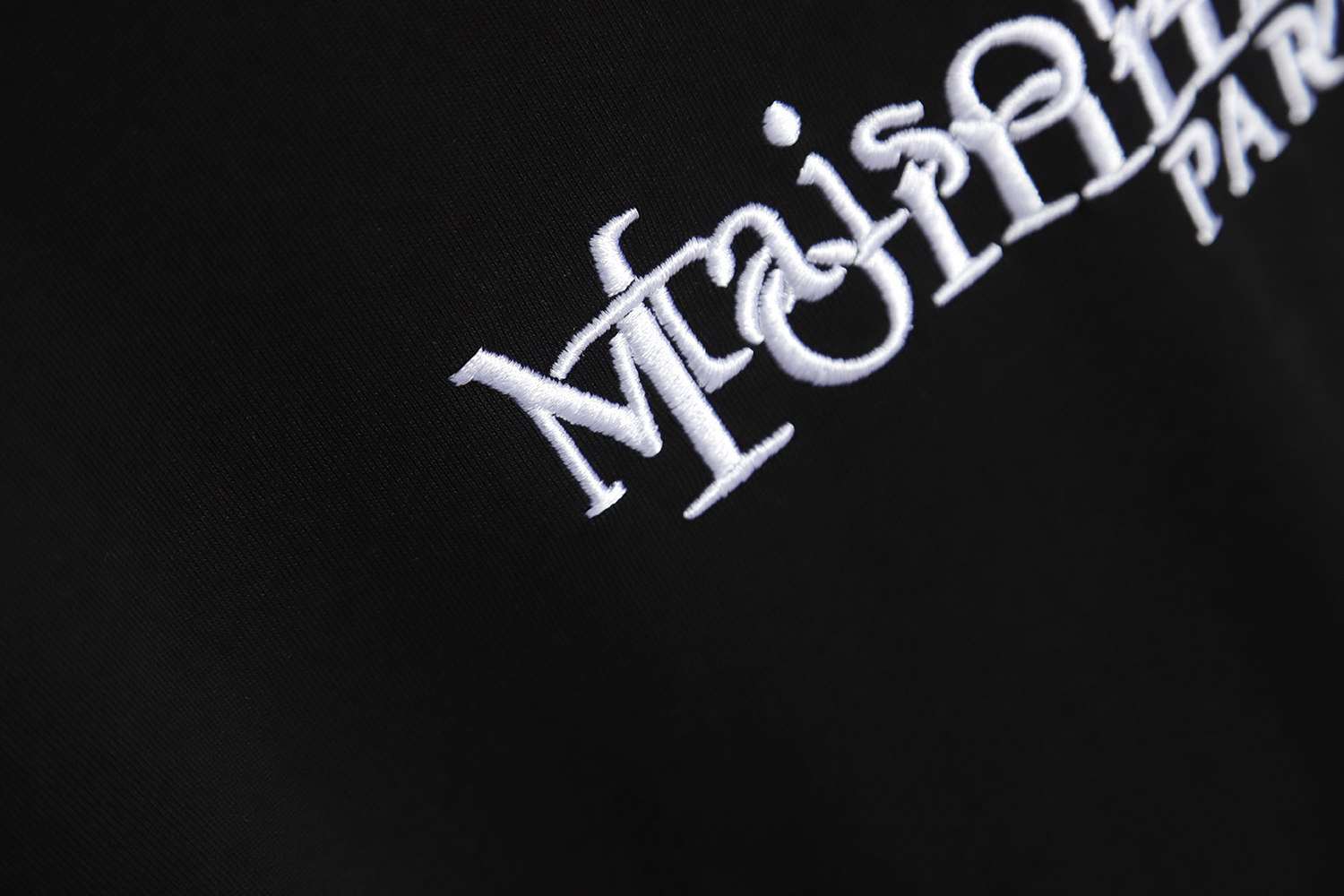 Maison Margiela Classic Collar Embroidered Short Sleeves